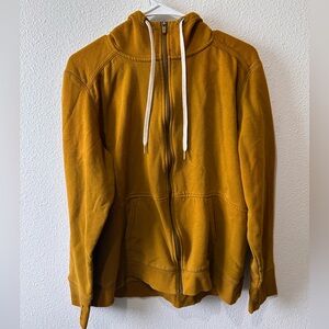 Zip-Up Hoodie with Drawstring